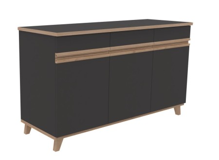 Buffet trois portes Soline